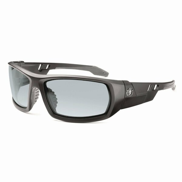Ergodyne Skullerz ODIN Anti-Scratch/Enhanced Anti-Fog Safety Glasses, Black Frame, In/Outdoor Poly Lens 50485